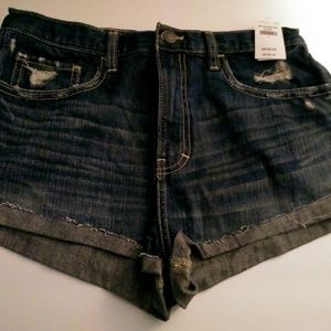 Hollister Distressed Shorts Size 9